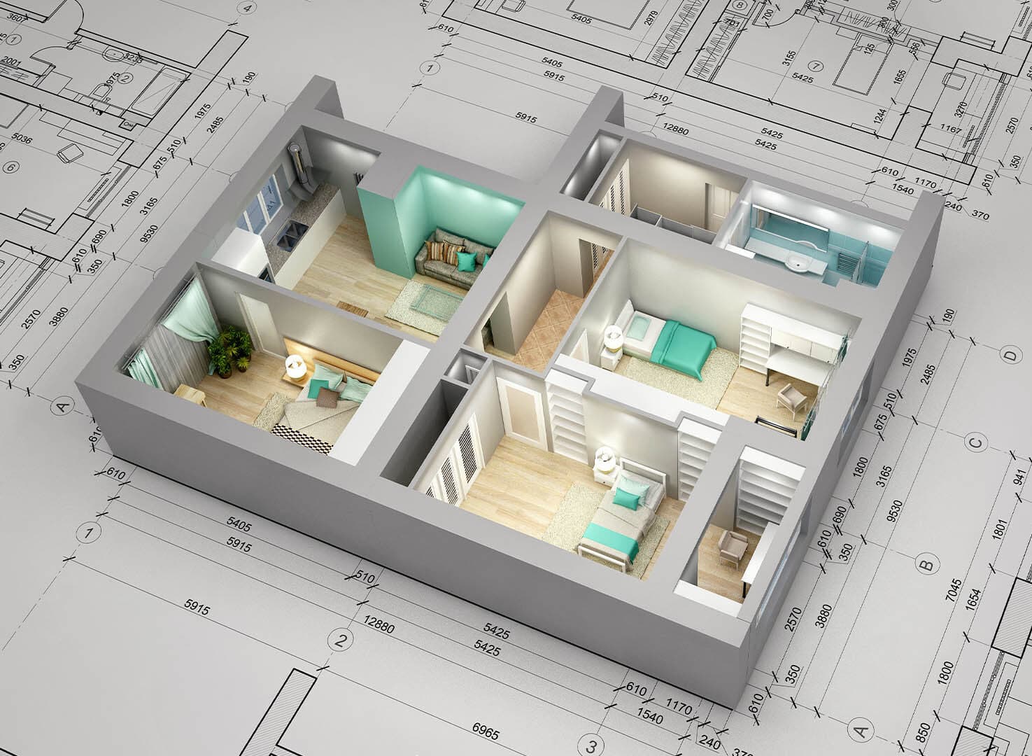 Social media and 3D Floor Plan