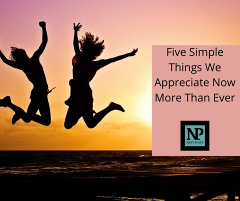 Five Simple Things We Appreciate Now More Than Ever