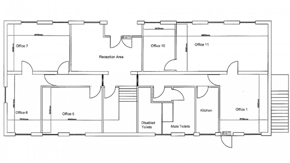 Floorplan for Electric House, Ninian Way, B77